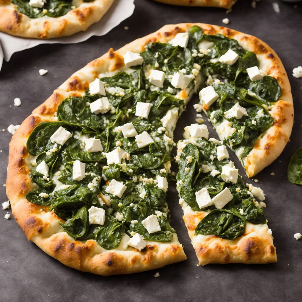 Papa John's Spinach and Feta Pizza