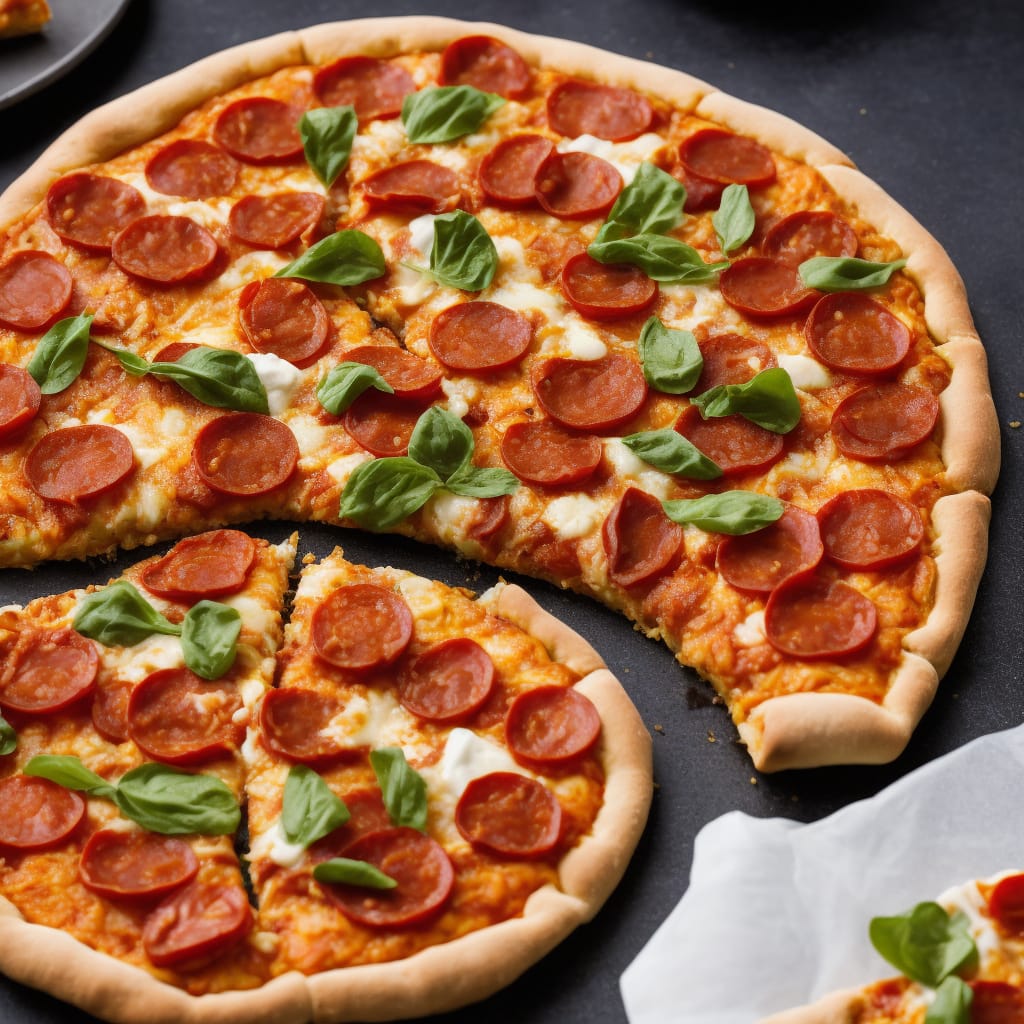 Papa John's Pepperoni Pizza Recipe Recipe