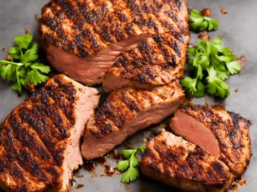 Paprika-Rubbed Pork Steak Recipe