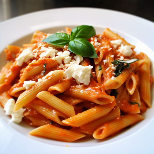 Penne Pasta with Marinara Sauce Recipe | Recipes.net