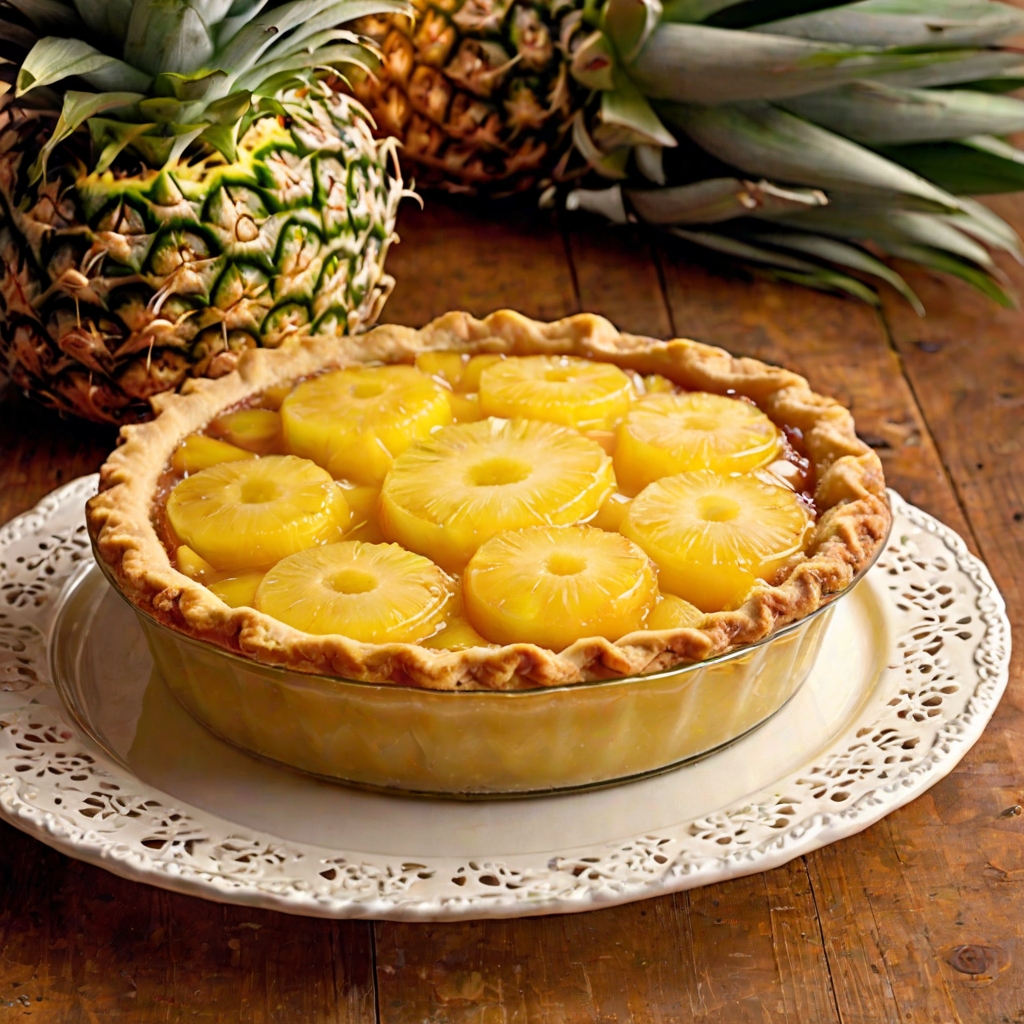 Pineapple Fruit Pie Recipe