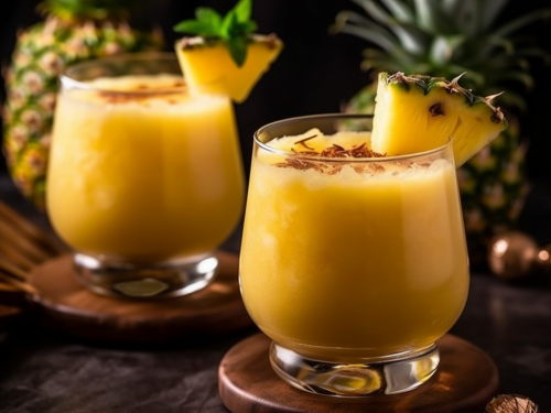 Pineapple Ginger Mocktail Recipe