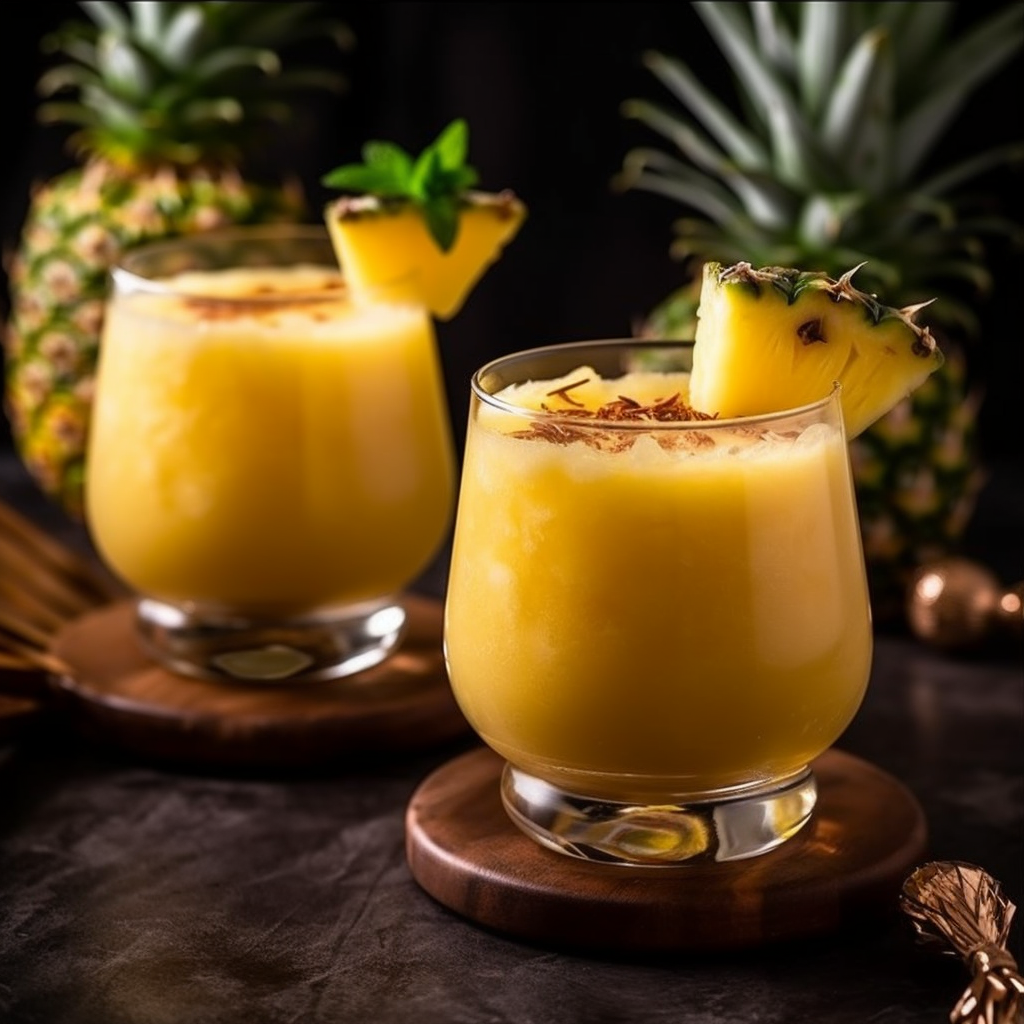 Pineapple Ginger Mocktail Recipe