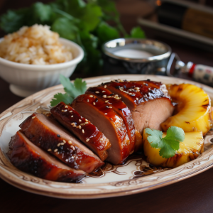 Pineapple-Glazed Teriyaki Pork Roast Recipe