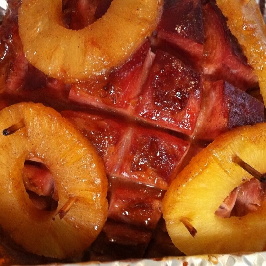 Pineapple-Glazed Thanksgiving Ham Recipe