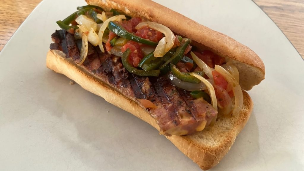 Polish-Sausage-and-Peppers-Sandwich-Recipe