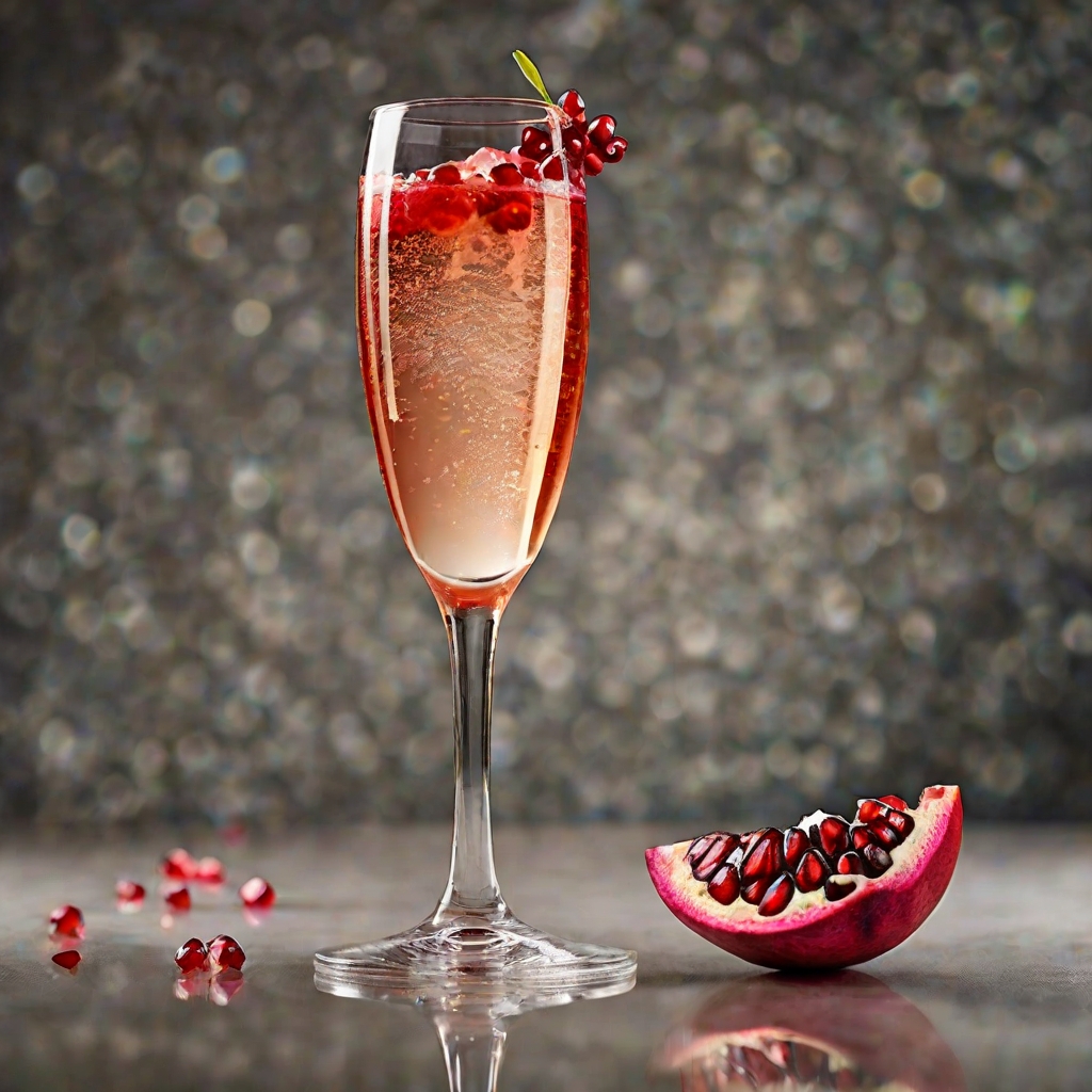 Pomegranate Champagne Cocktail Recipe