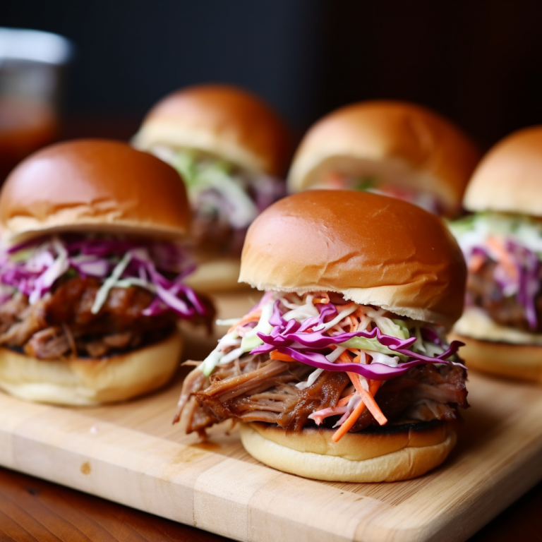 Pulled Pork Sliders with Coleslaw Recipe Recipe