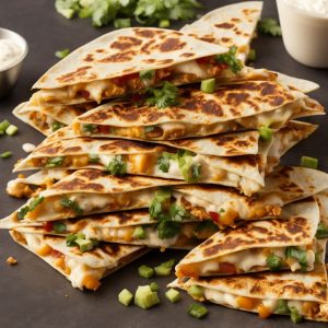 Qdoba Chicken Quesadilla