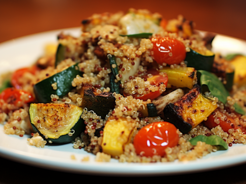 Quinoa and Roasted Vegetable Salad