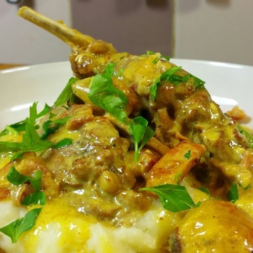 Rabbit and Dijon Mustard Sauce Recipe