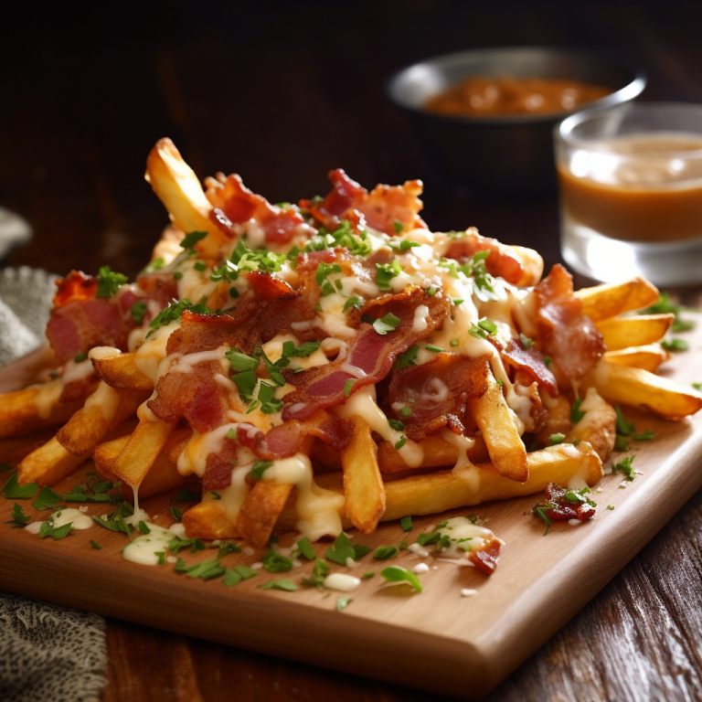 Rah Rah's Cheesy Bacon Fries Recipe Recipe