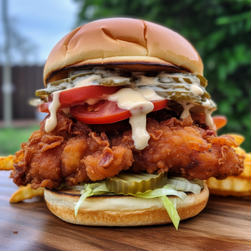 Raising Cane's Chicken Finger Burger Recipe