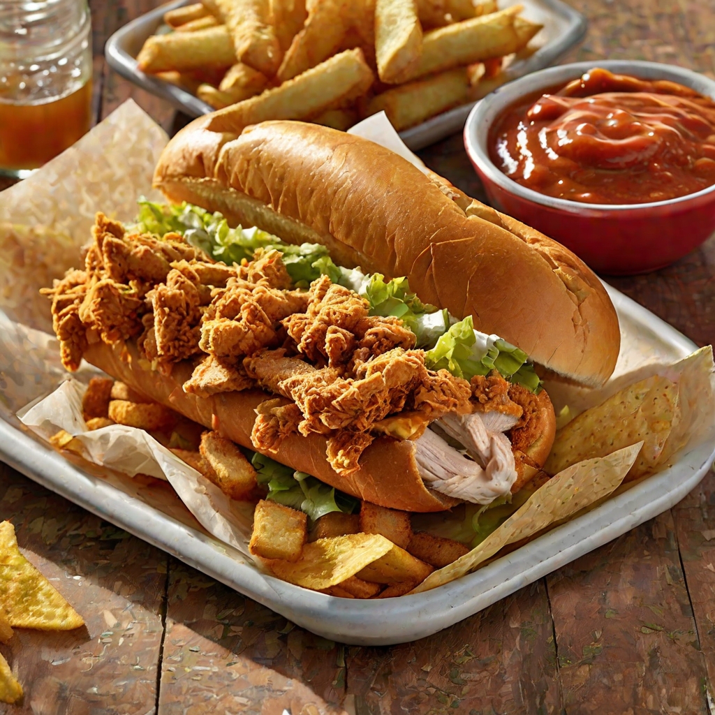 Raising Cane's Chicken Finger Po' Boy Recipe