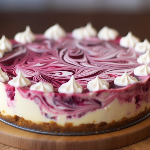 Raspberry Swirl Cheesecake Recipe