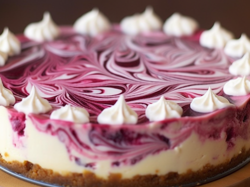 Raspberry Swirl Cheesecake Recipe