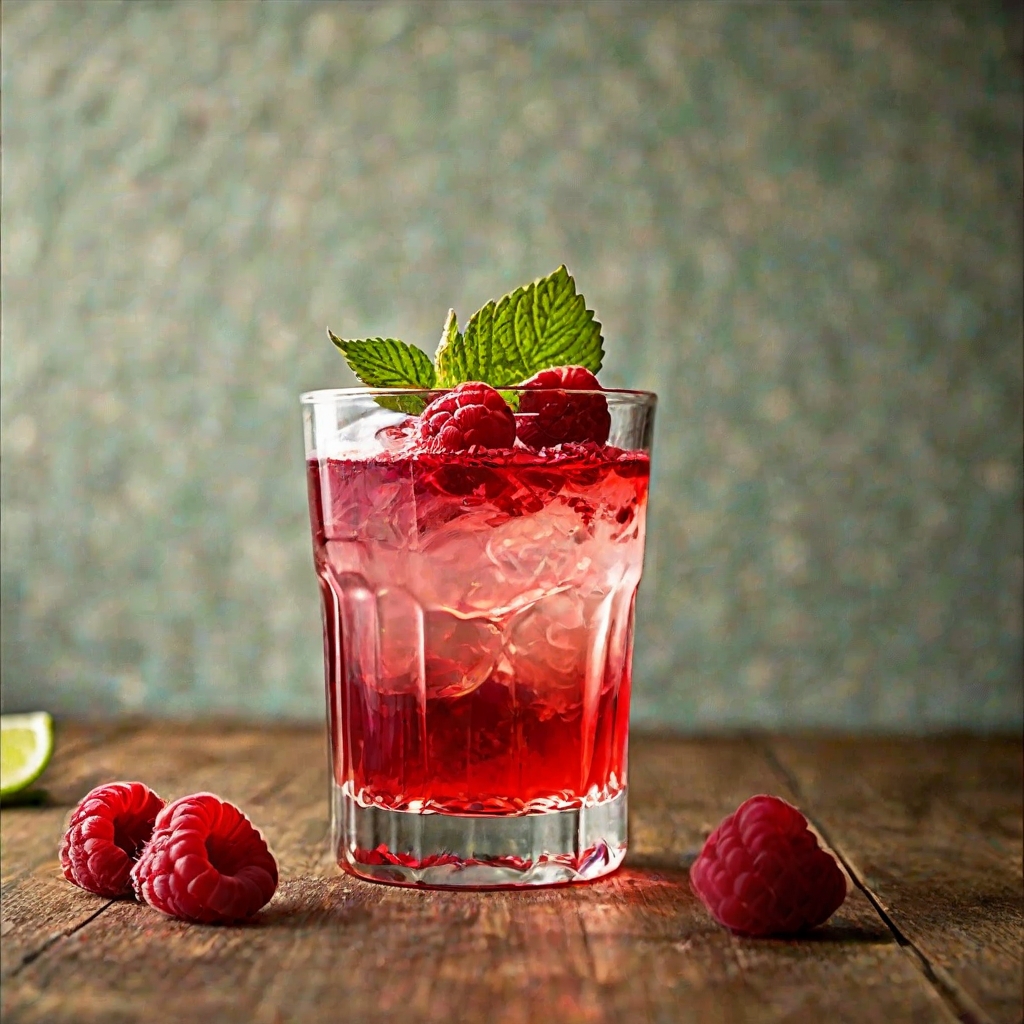 Raspberry Vodka Cocktail