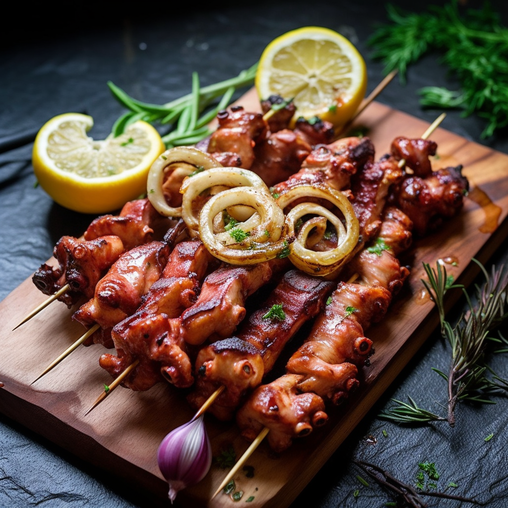 Recipe Octopus Skewers Recipe