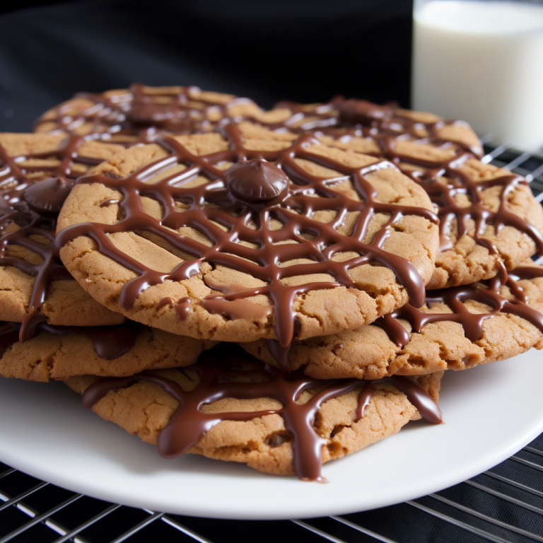 Recipe Spiderweb Chocolate Chip Cookies Recipe