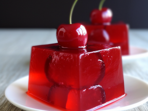 Red Hots Cherry Jello