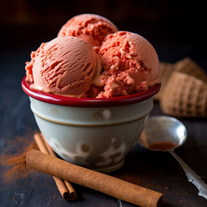Red Hots Cinnamon Ice Cream