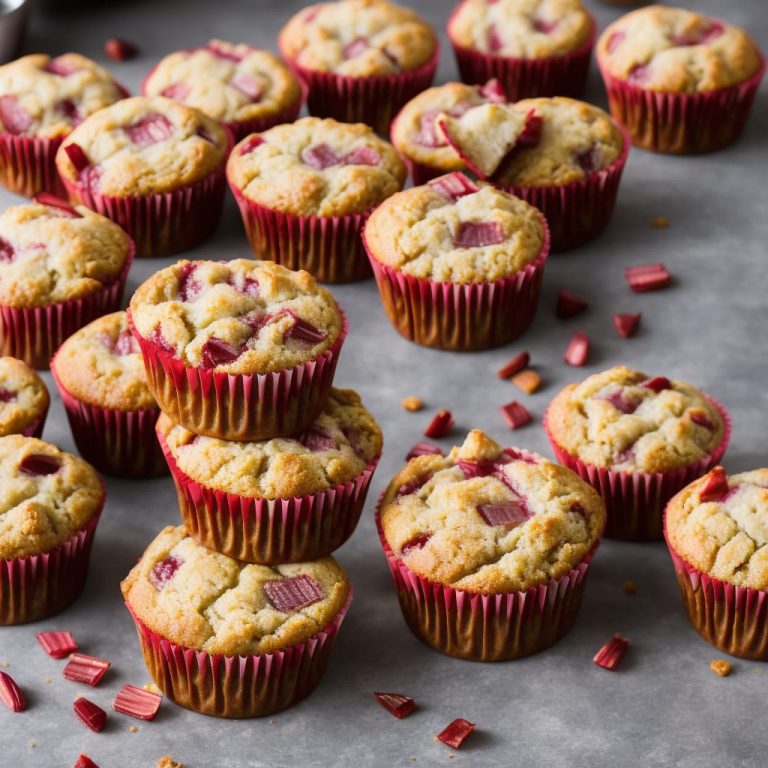 Rhubarb Muffins Recipe