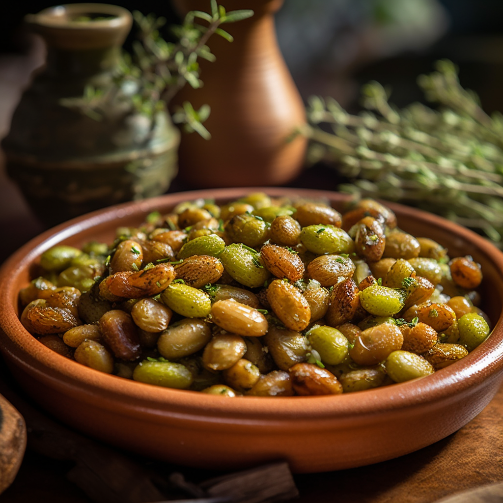 Roasted Fava Beans Recipe