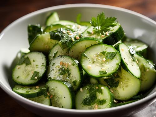 Rocco DiSpirito's Cucumber Salad Recipe
