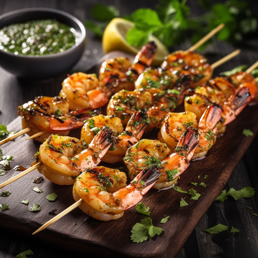 Ron's Grilled Shrimp Skewers Recipe