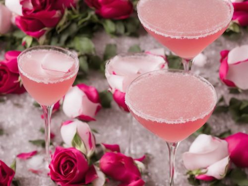 Rose Petal Champagne Cocktail Recipe