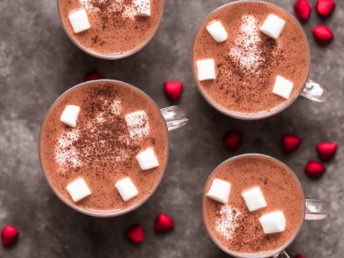 Rose Water Infused Hot Chocolate Recipe