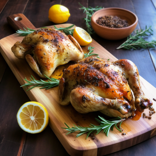 Rosemary and Thyme Roasted Chicken Recipe Recipe