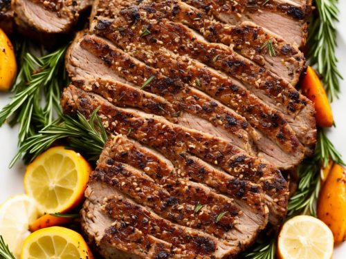 Rosemary Roasted Pork Steak Recipe