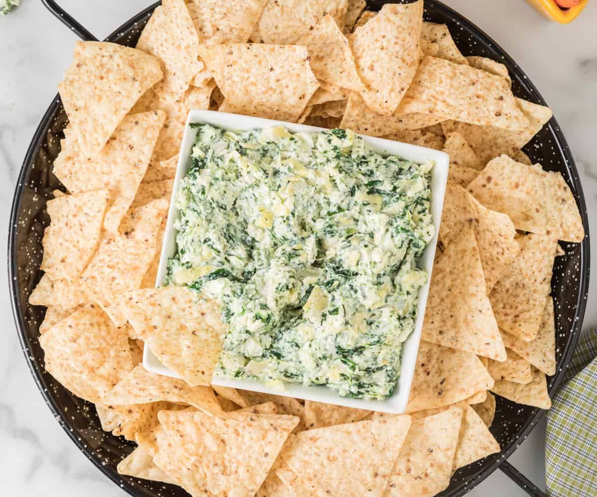Spinach and Artichoke Dip Inspired By Applebees