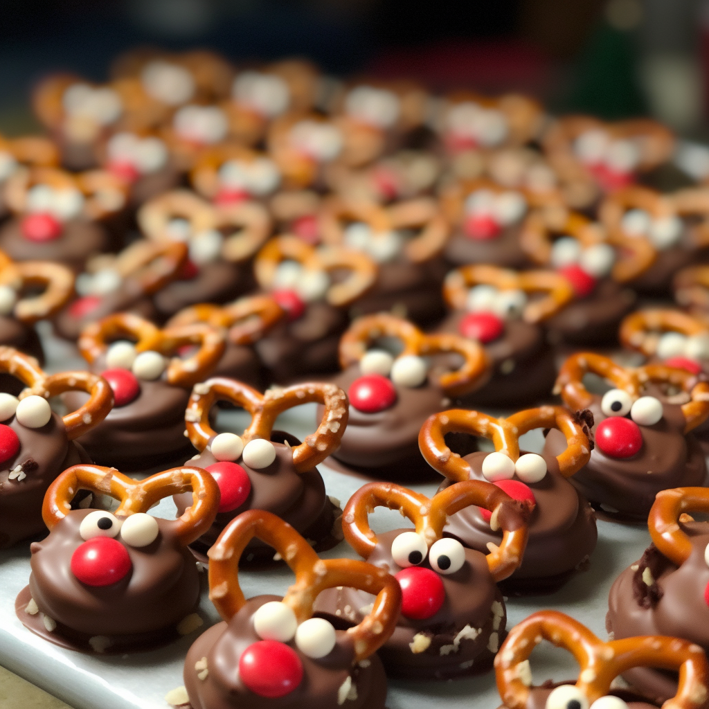 Rudolph's Chocolate Covered Pretzels