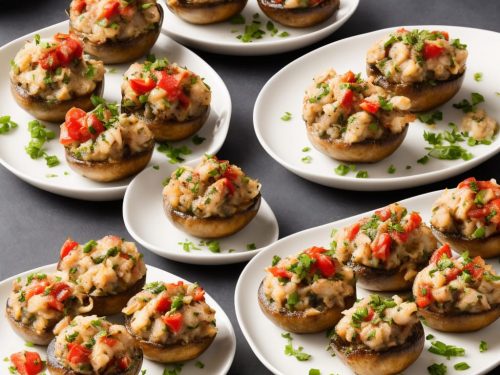 Ruth's Chris Steakhouse's Crab Stuffed Mushrooms Recipe