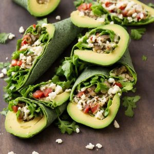 Sardine and Avocado Wrap