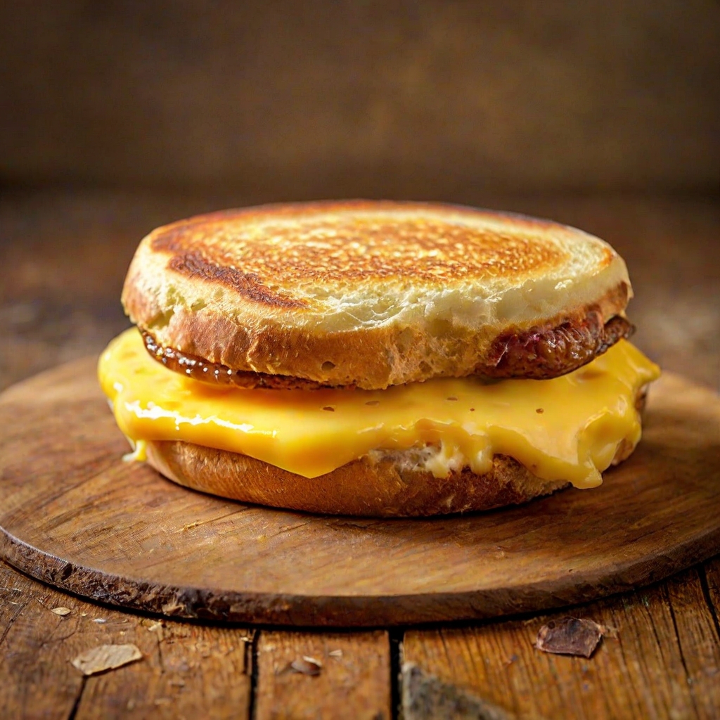Sausage and Cheese Breakfast Sandwich Recipe
