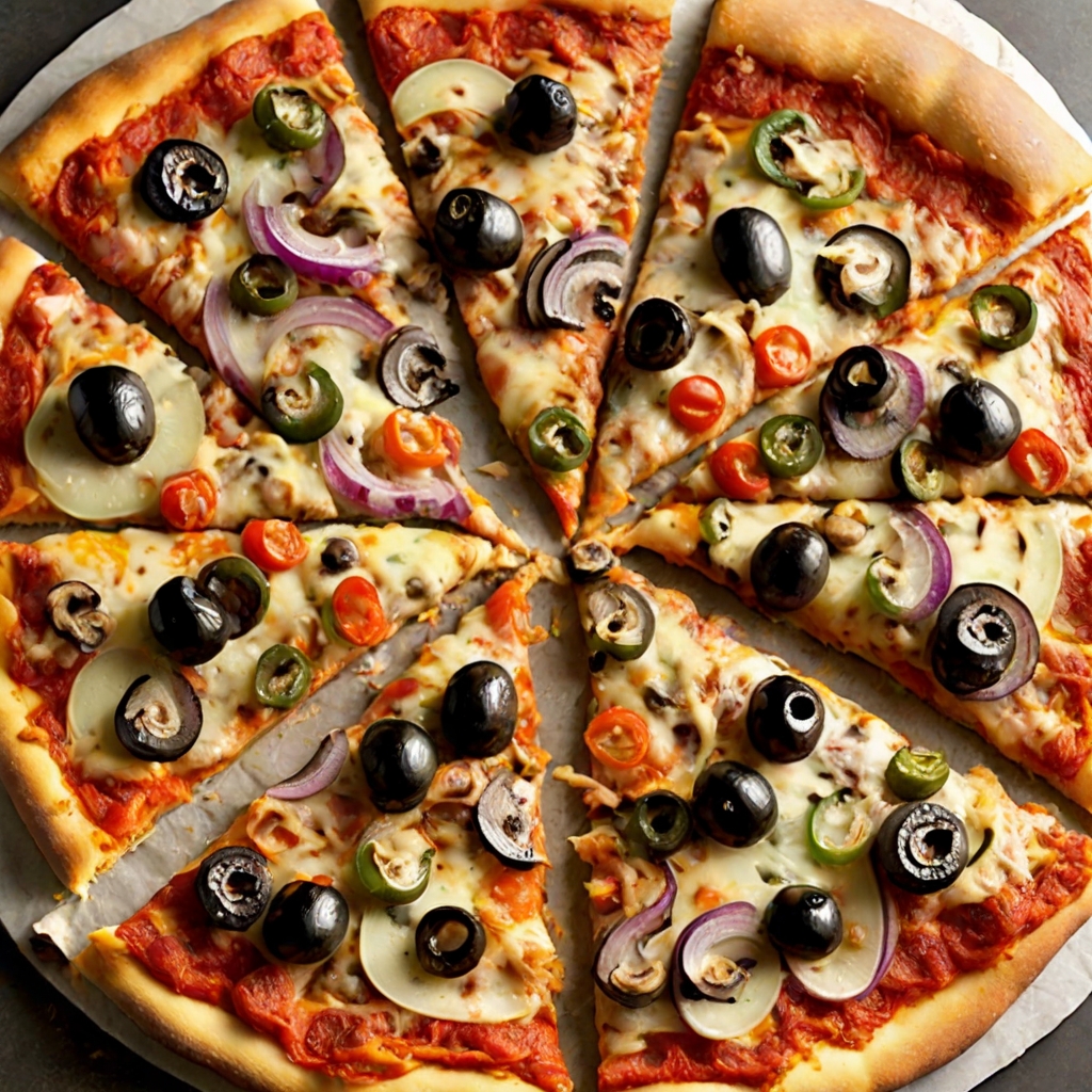 Sbarro's Vegetable Pizza Recipe