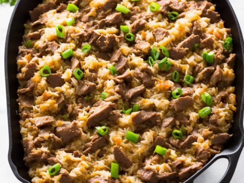 Shaved Beef and Rice Casserole Recipe