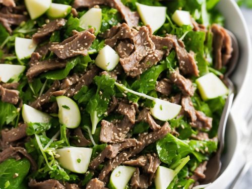 Shaved Beef Salad Recipe