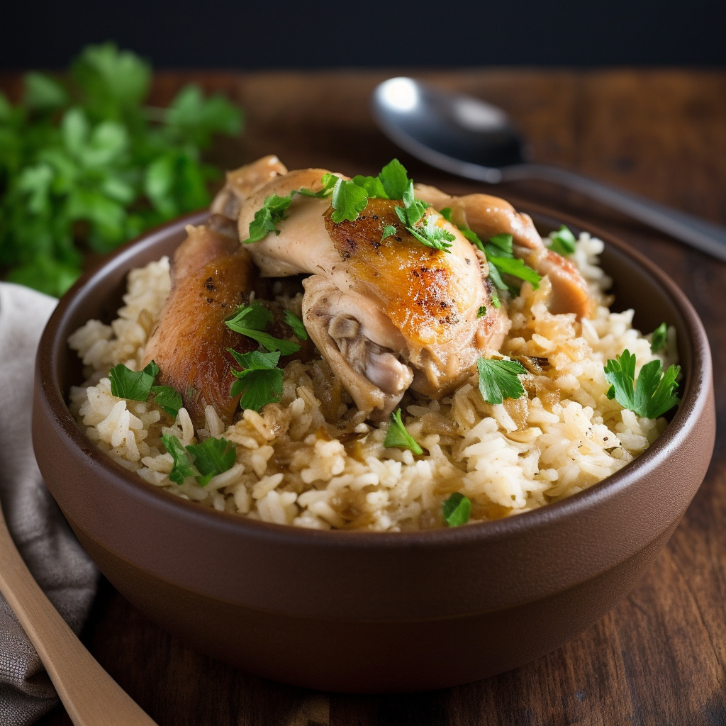 Slow Cooker Chicken and Rice Recipe