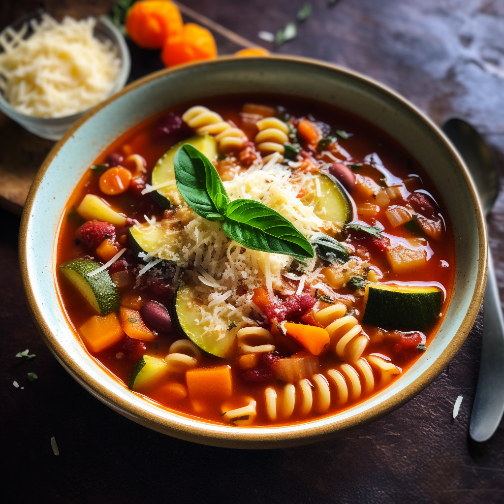 Slow Cooker Minestrone Soup Recipe