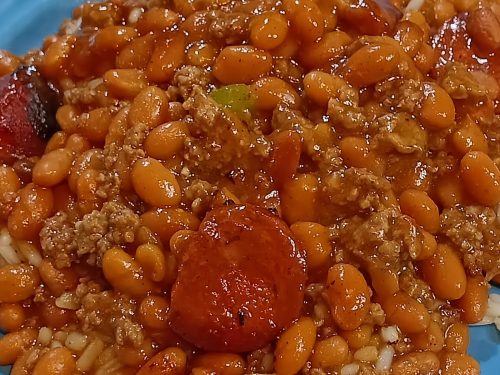 Smoked-Sausage-and-BBQ-Baked-Beans-Recipe