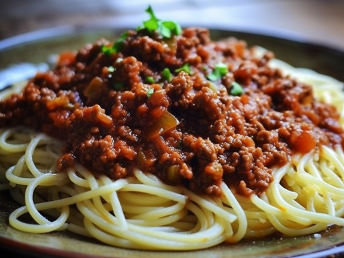 Spaghetti Sauce with Ground Beef