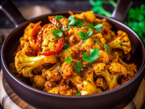 Spicy Curry Cauliflower Recipe