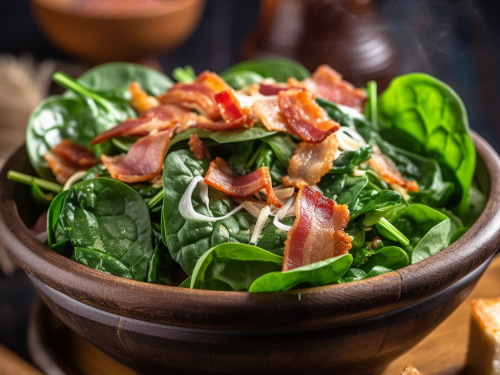 Spinach and Bacon Salad Recipe