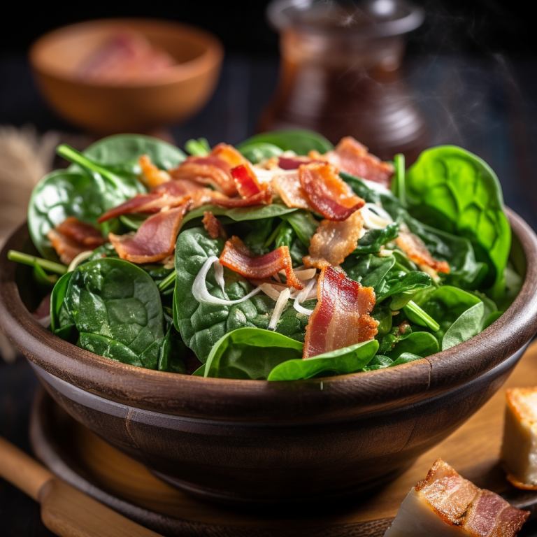 Spinach and Bacon Salad Recipe | Recipes.net