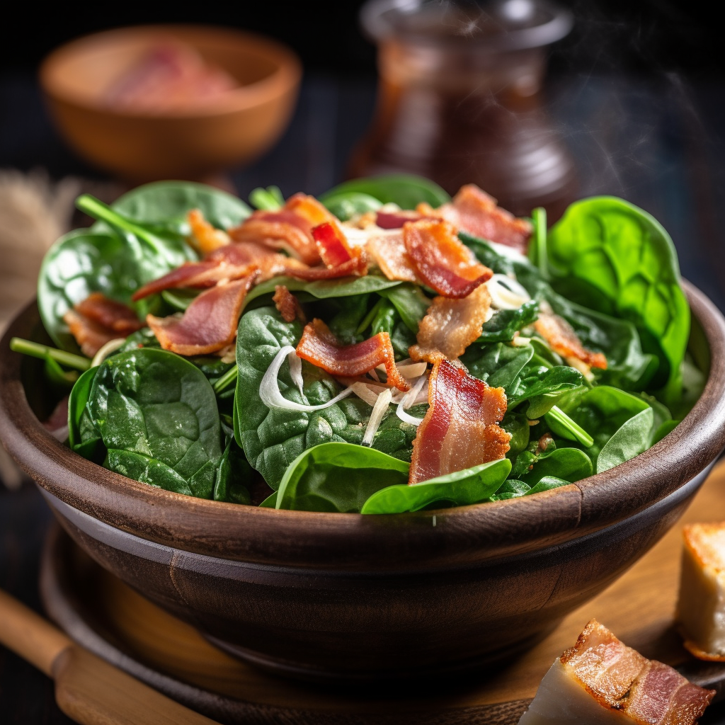 Spinach and Bacon Salad Recipe
