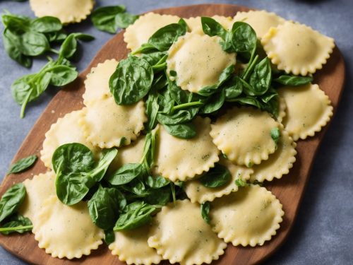 Spinach and Ricotta Ravioli Recipe
